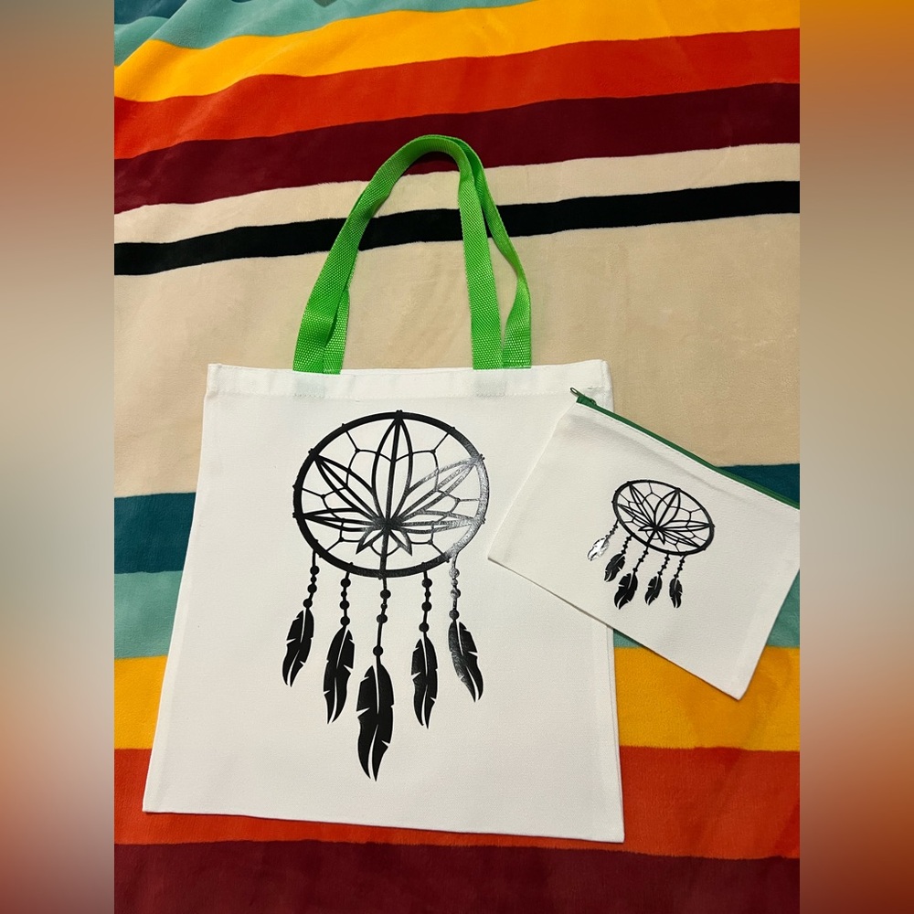 Pot Leaf Dream Catcher Bag Set 🔥